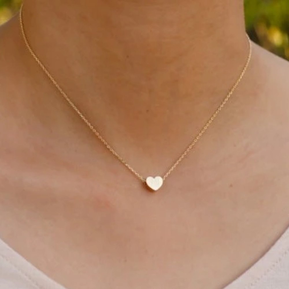 🌼SALE🌼 NEW, Gold-Plated Heart Choker Necklace